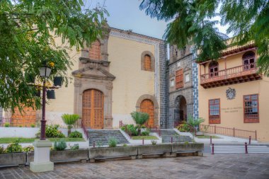 San Agustin Kilisesi La Orotava, Tenerife, Kanarya Adaları, İspanya.