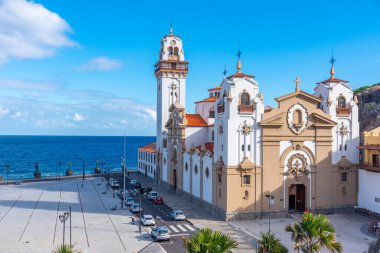 İspanya, Kanarya Adaları, Tenerife 'deki Candelaria kadınımızın Bazilikası..