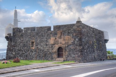 San Miguel Şatosu Garachico, Tenerife, Kanarya Adaları, İspanya.