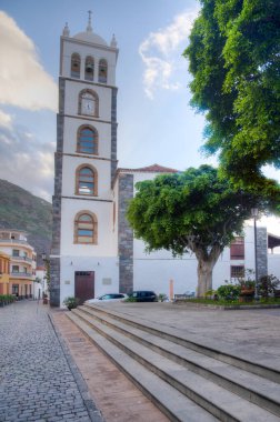 Santa Ana Kilisesi Garachico, Tenerife, Kanarya Adaları, İspanya.
