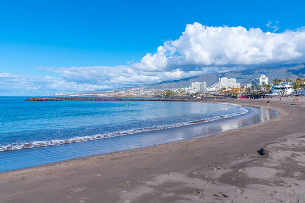 Playa de Troya at Tenerife, Canary islands, Spain.