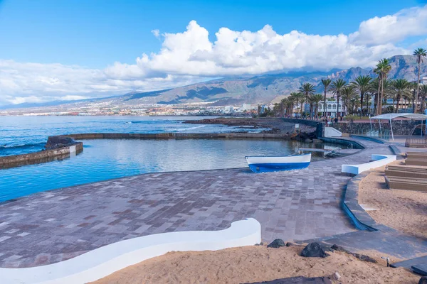 Lungomare Playa Las Americas Tenerife Isole Canarie Spagna — Foto Stock