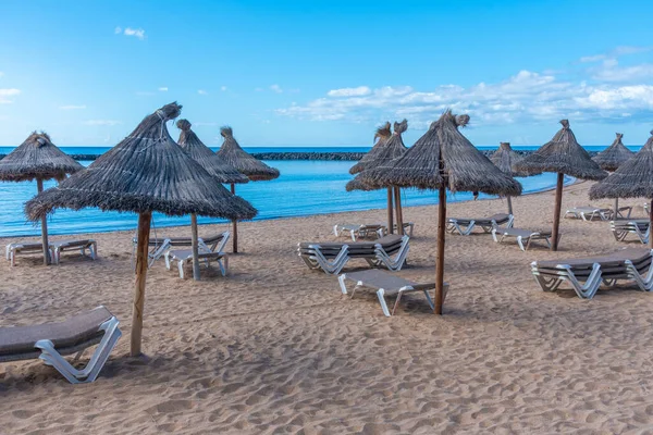 Playa del Camison, Tenerife, Kanarya Adaları, İspanya.