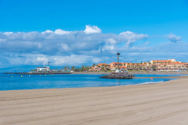 Playa Las Vistas Tenerife Canarische Eilanden Spanje — Stockfoto