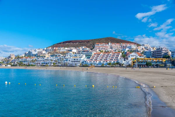 Playa Las Vistas Auf Teneriffa Kanarische Inseln Spanien — Stockfoto