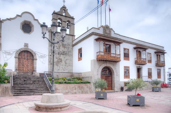 Câmara Municipal Icod Los Vinos Tenerife Ilhas Canárias Espanha — Fotografia de Stock