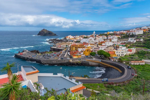 Flygfoto Över Garachico Teneriffa Kanarieöarna Spanien — Stockfoto