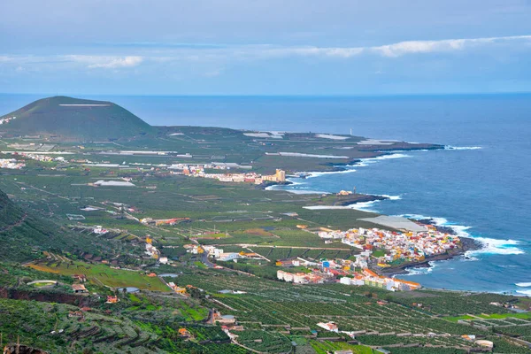 Lantbrukslandskap Teneriffa Kanarieöarna Spanien — Stockfoto