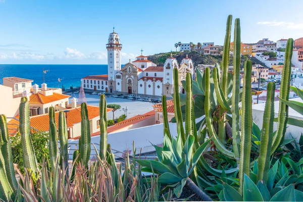 İspanya, Kanarya Adaları, Tenerife 'deki Candelaria kadınımızın Bazilikası..