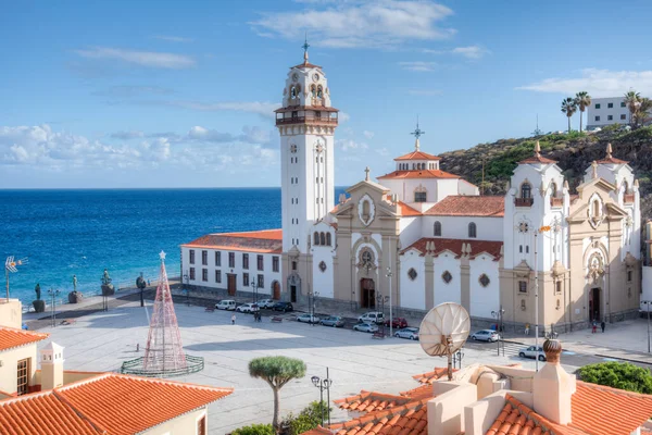 İspanya, Kanarya Adaları, Tenerife 'deki Candelaria kadınımızın Bazilikası..