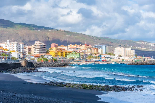 Candelaria plajı Tenerife, Kanarya adaları, İspanya.