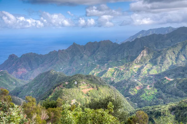 Paisaje Las Montañas Anaga Tenerife Islas Canarias España —  Fotos de Stock