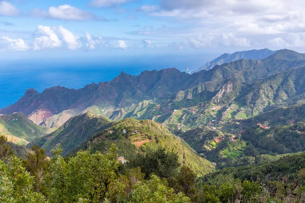 Paisaje Las Montañas Anaga Tenerife Islas Canarias España —  Fotos de Stock