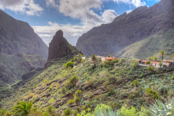 Pueblo Masca Situado Pintoresco Valle Tenerife Islas Canarias España —  Fotos de Stock