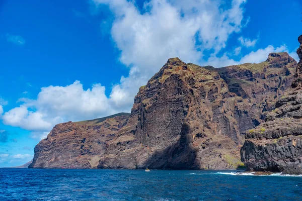 Los Gigantes Kliffen Tenerife Canarische Eilanden Spanje — Stockfoto