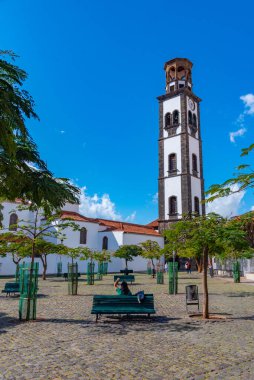 Santa Cruz, Tenerife, Kanarya Adaları, İspanya 'da hamile kalmış bir kadın kilisesi..