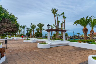 Iago Martianez Puerto de la Cruz 'da Tenerife, Kanarya Adaları, İspanya.