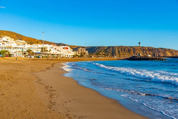 Playa Las Vistas Auf Teneriffa Kanarische Inseln Spanien — Stockfoto