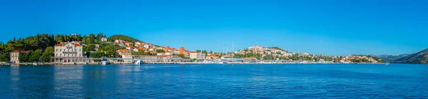 Vista Del Puerto Deportivo Puerto Ferry Dubrovnik Croati —  Fotos de Stock