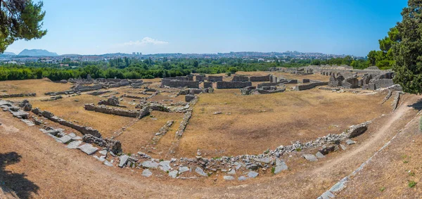 Roman Ruins Ancient Salona Split Croati — Stock Photo, Image