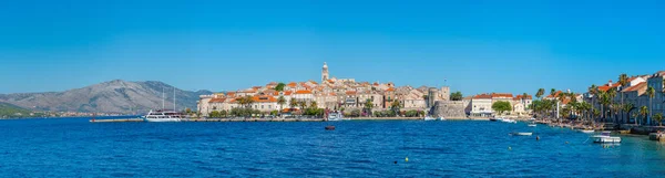 Mar Ciudad Korcula Croati —  Fotos de Stock