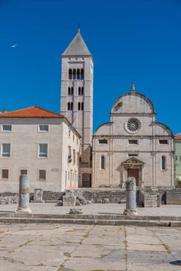 Hırvat kasabası Zadar 'daki Aziz Marija Kilisesi
