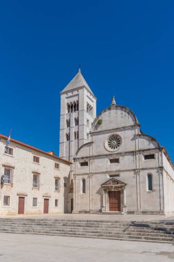 Hırvat kasabası Zadar 'daki Aziz Marija Kilisesi