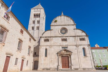 Hırvat kasabası Zadar 'daki Aziz Marija Kilisesi