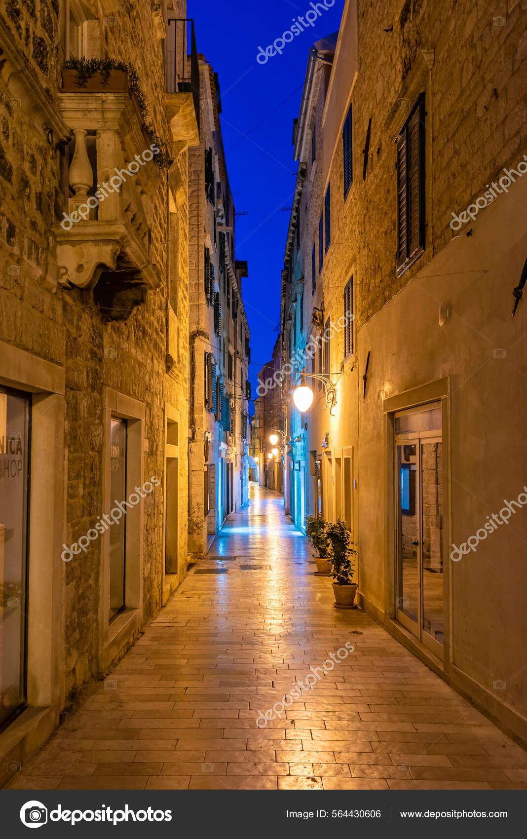 Cidade Velha De Split, Croácia Foto de Stock - Imagem de cidade