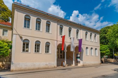 Hırvatistan 'ın Split kentinde Hırvat ve Avrupa sanat galerisi