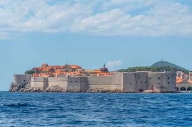 Hırvatistan 'ın Dubrovnik kentinin tahkimatı