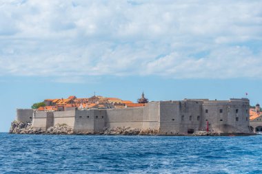Hırvatistan 'ın Dubrovnik kentinin tahkimatı