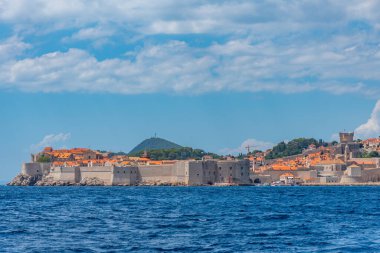 Hırvatistan 'ın Dubrovnik kentinin tahkimatı
