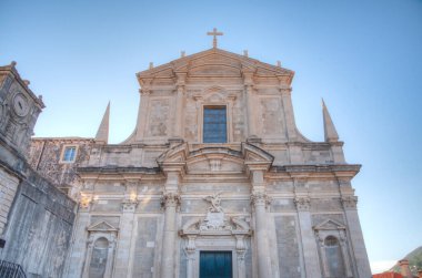 Hırvatistan 'ın Dubrovnik kentindeki Aziz Ignatius Kilisesi