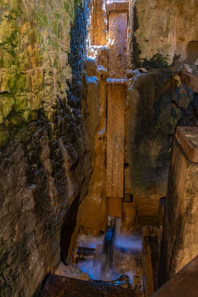 Hırvatistan Daki Krka Ulusal Parkında Bir Değirmeninin Içi — Stok fotoğraf