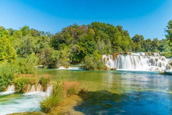Skradinski Buk Waterval Krka Nationaal Park Kroatië — Stockfoto