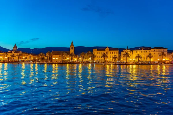 Hırvat kenti Trogir 'in deniz manzarası