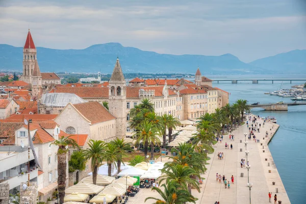 Stadsgezicht Van Kroatische Stad Trogir — Stockfoto