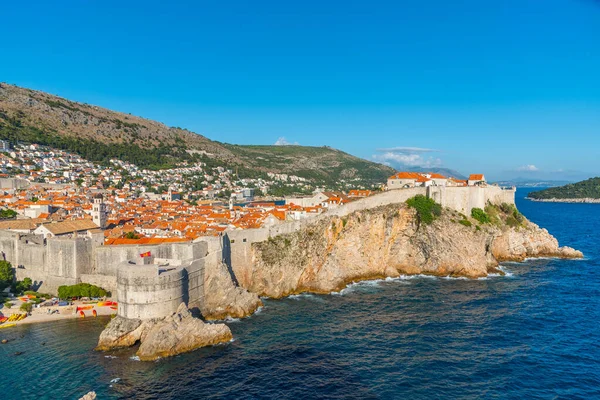 Hırvatistan 'ın Dubrovnik kentinin tahkimatı