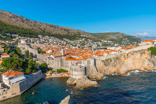 Hırvatistan 'ın Dubrovnik kentinin tahkimatı
