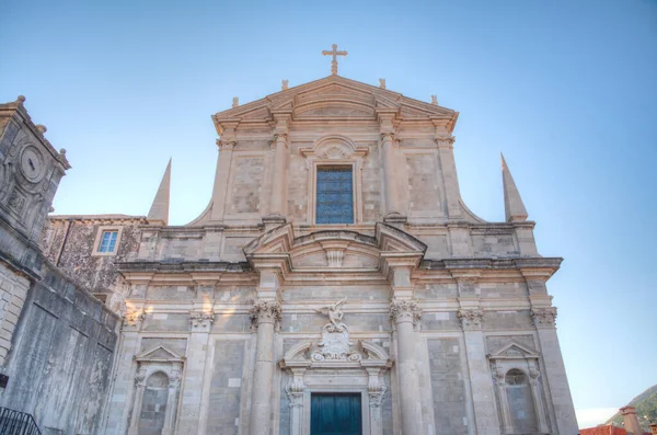 Hırvatistan 'ın Dubrovnik kentindeki Aziz Ignatius Kilisesi