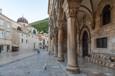 Hırvatistan 'ın Dubrovnik kentindeki rektör sarayının atari salonu