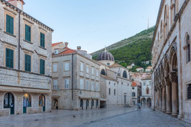 Hırvatistan 'ın Dubrovnik kentindeki rektör sarayının atari salonu