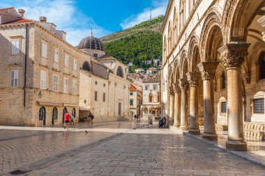 Hırvatistan 'ın Dubrovnik kentindeki rektör sarayının atari salonu