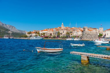 Hırvat kenti Korcula 'da takviye