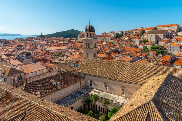 Flygfoto Över Franciskanerkloster Dubrovnik Kroatien — Stockfoto