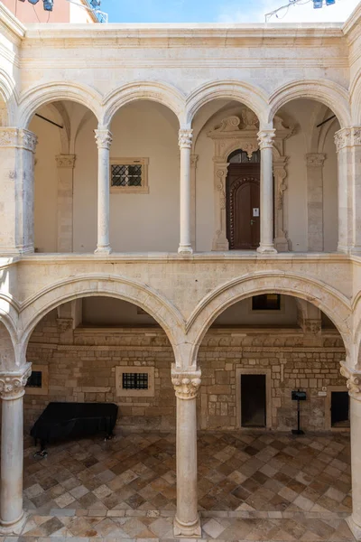 Innenhof Des Rektorenpalastes Dubrovnik Kroatien — Stockfoto