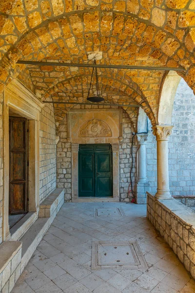 Benediktinerkloster Der Heiligen Maria Nationalpark Mljet Kroatien — Stockfoto