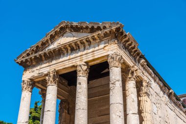 Hırvatistan 'ın Pula kentindeki Augustus Tapınağı