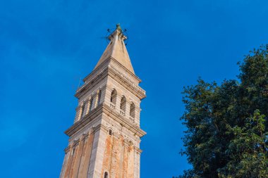 Hırvat kenti Rovinj 'deki Aziz Euphemia Kilisesi